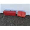 Image 4 : **(2) Plastic Fuel Containers- 25L & Unknown, Can't Ship