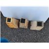 Image 2 : **(3) Wooden Trap Housing Structures Up to 10.5" x 10.5" x 15"- Can't Ship