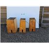 Image 1 : **(3) Wooden Trap Housing Structures Up to 11" x 8" x 16"- Can't Ship