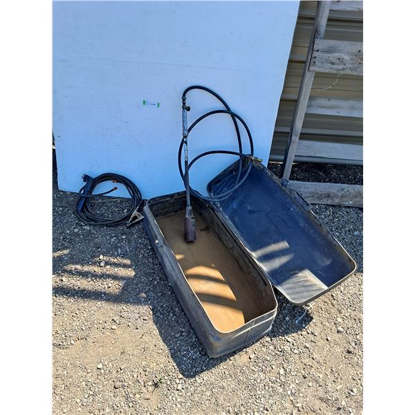 **Diesel Transfer Pump, Welding Lead Package & Case- Can't Ship