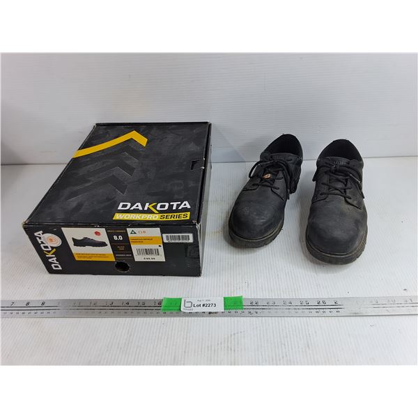 Dakota Workpro Series STSP Anti Slip Lace Up Oxford Shoes - Size 8
