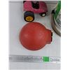 Image 2 : Toy Cars, Foot Pump & Hose