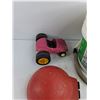 Image 3 : Toy Cars, Foot Pump & Hose