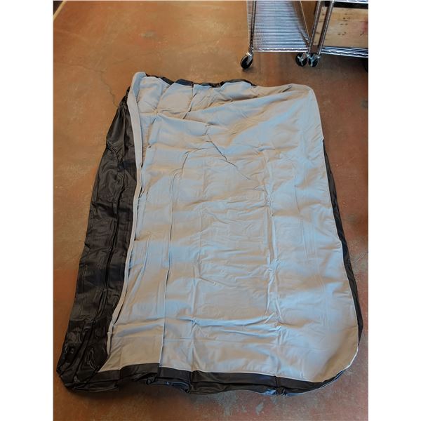 Air Mattress w/Built In Air Pump 78" x 50" - Powers On, As Is