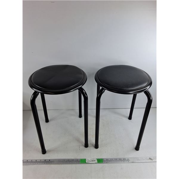 (2) Stools 18" x 12", Pickup Only
