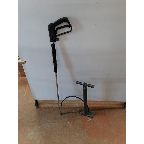 Hand Air Pump & Spray Gun - PICKUP ONLY