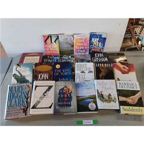 Assorted Books - Anne Rice, John Grisham, Barbara Delinsky, Misc