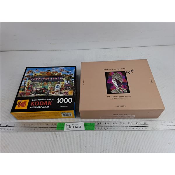 1000 & 550 Piece Jigsaw Puzzles
