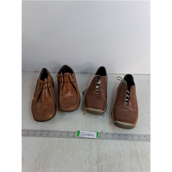 (2) Pairs Of Mens Dress Shoes Size 10-10.5