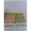 Image 1 : (24) Packs Of Vinyl Paper In Pink, Blue, And Checkered