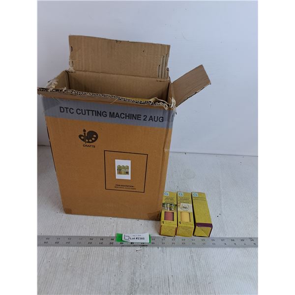 Box Of Packs Of Vinyl Paper