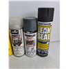 Image 4 : (9) Partial Spray Cans - Paint, Rust Proof, Leak Seal - Cannot Ship