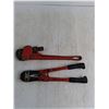 Image 2 : Bolt Cutters & Pipe Wrench