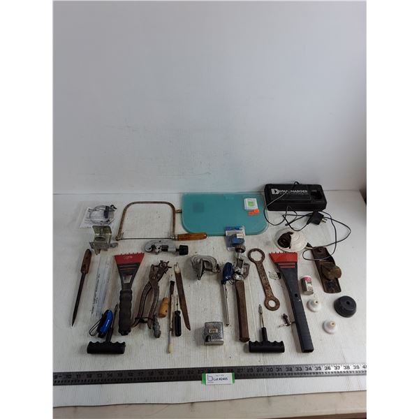 Assorted Hand Tools & Tool Parts, Hardware