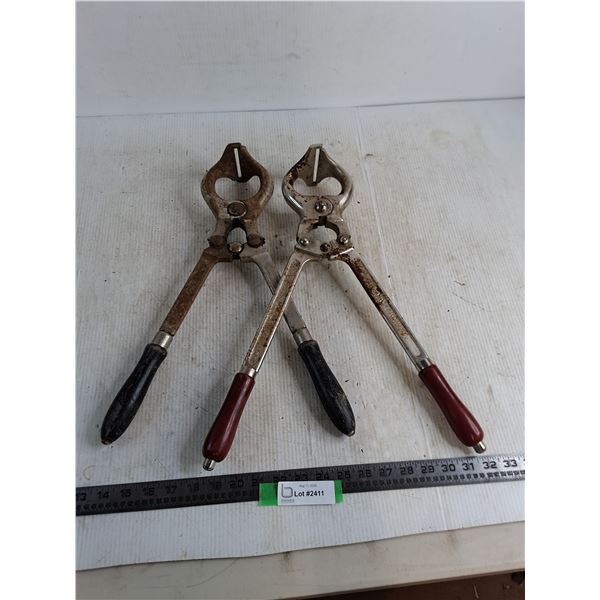 (2) Castration Tools