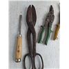 Image 3 : Assorted Tin Snips, Chisels, Cow Kickers, Polishing Compounds