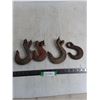 Image 1 : (4) Heavy Duty Rigging Hooks