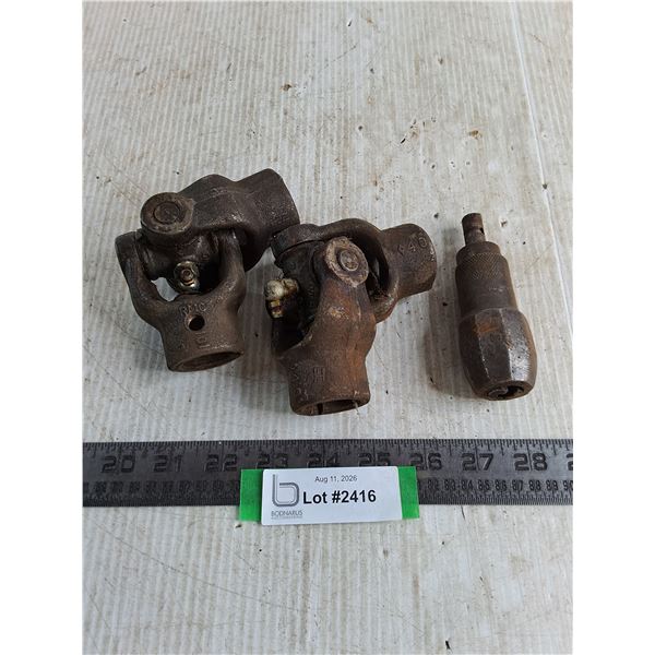 Heavy Duty Knuckle Joints, Drill Chuck