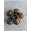 Image 2 : (5) Brass Hames Toppers