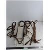 Image 1 : (3) Bridles, (1) Set Split Reins