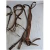 Image 3 : (3) Bridles, (1) Set Split Reins