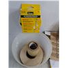 Image 4 : Assorted Hand Tools, Tapes, Woodwork Compounds, String, Sandpaper, Misc.