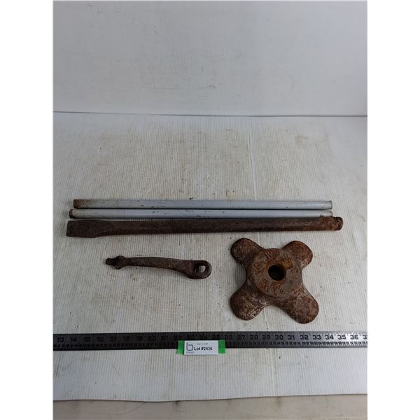Scrap Metal Pieces - Longest 25"