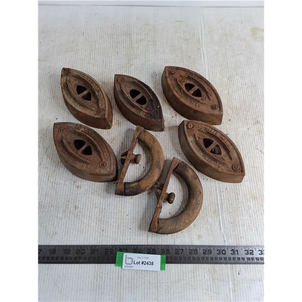 Antique Sad Iron Parts