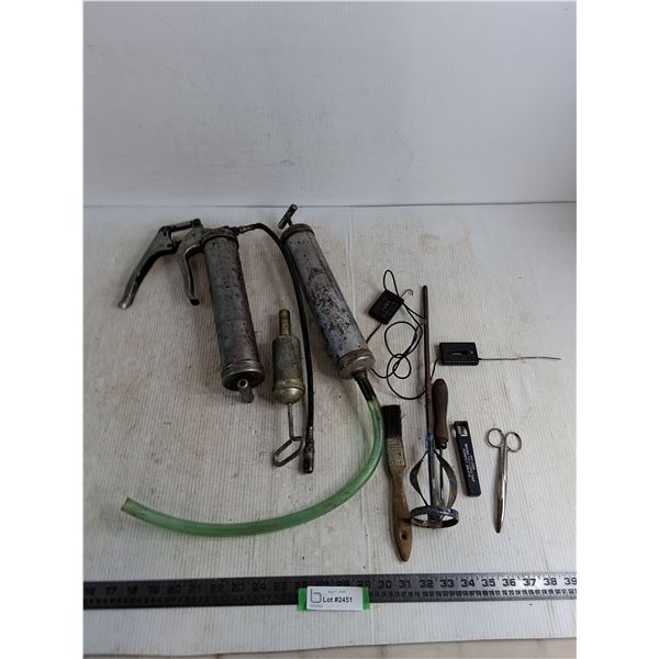 Grease Guns, Mud Mixer Bit, Misc.