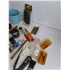 Image 5 : Assorted Circular Drill Bits, Pliers, Foot Switch, Misc.