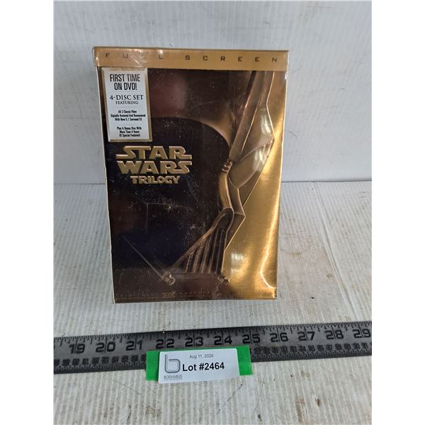 NIB Star Wars Trilogy 4-DVD Box Set