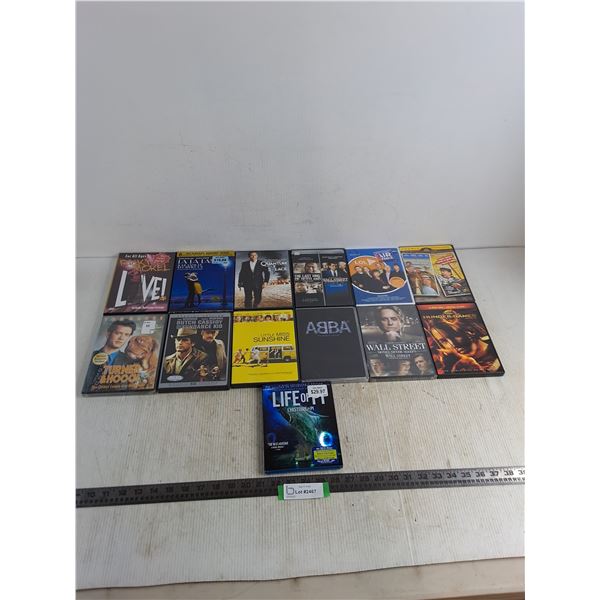 (13) DVD Movies - Life of Pi, La La Land, Wall Street - Some NIB