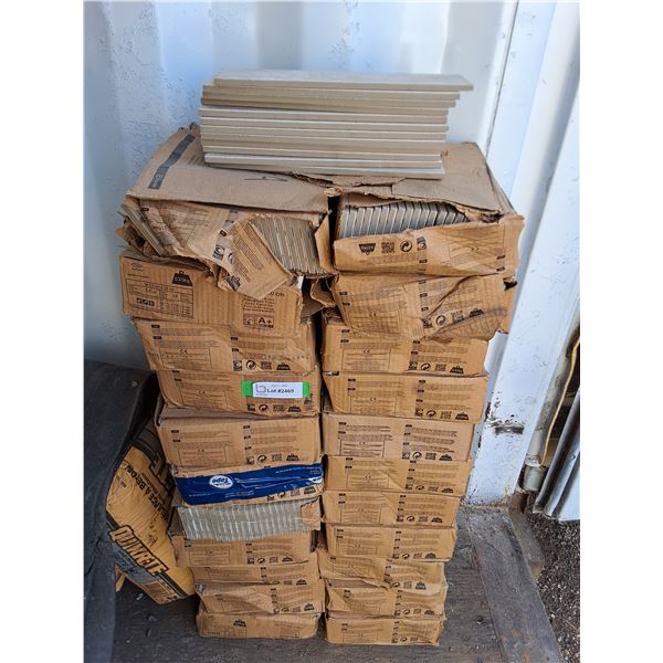 *** (22+) Boxes of Vitra 22-Piece 2.9 x 11.75" Mountain Ash Ceramic Tiles - PU Only