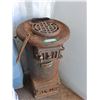 Image 1 : *** Vintage Cast Iron Acme Woodstove - 37" High x 20" Diameter - PU Only