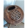 Image 4 : *** Vintage Cast Iron Acme Woodstove - 37" High x 20" Diameter - PU Only