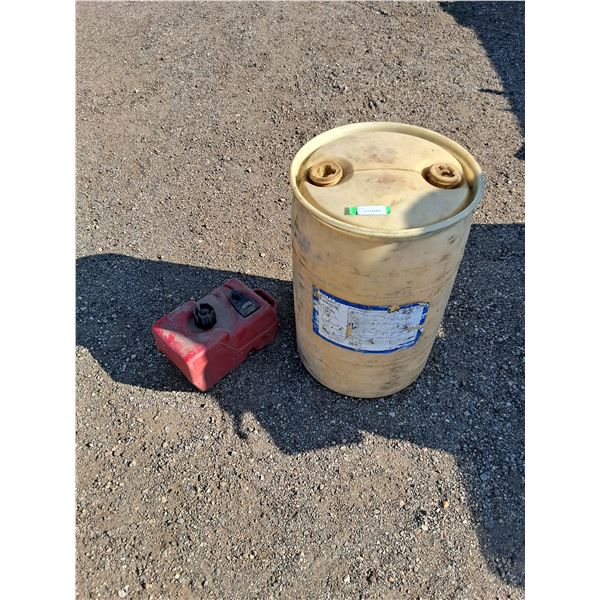**50L Plastic Barrel, 11.4 L Boat Fuel Tank - PICKUP ONLY