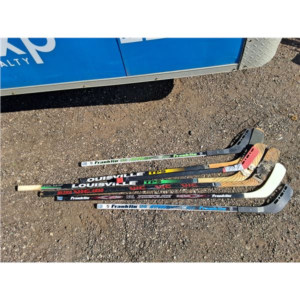 **(7) Hockey Sticks - PICKUP ONLY