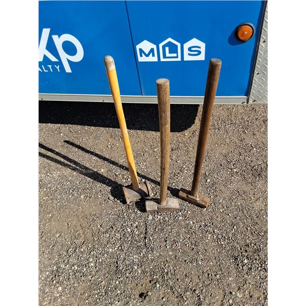 **(3) Sledgehammers - PICKUP ONLY