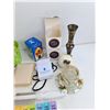 Image 6 : Pill Organizer, Body Massager, Combs, Metal Vase, Shell Lamp, Misc