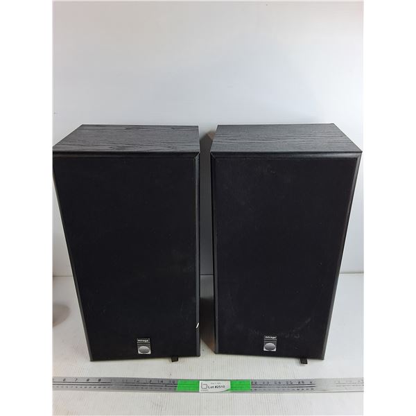 (2) Mirage Speakers 20" x 10" x 8", As Is, Pickup Preferred