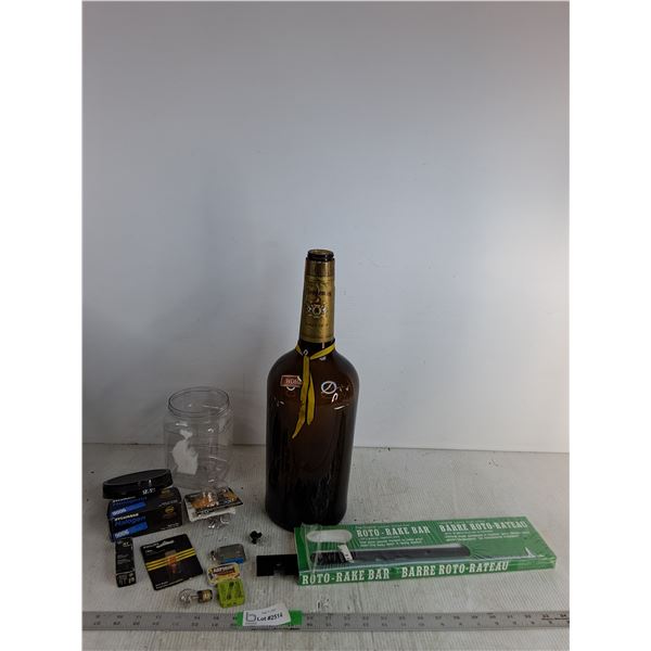 Brake Bar, Seagram's Beer Bottle 18.5", Fog/ LowBeam Lights, Misc