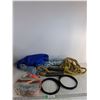 Image 1 : Steel Clothesline,Tow Rope, (2) Steel Timing Belts