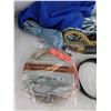 Image 2 : Steel Clothesline,Tow Rope, (2) Steel Timing Belts