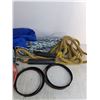 Image 3 : Steel Clothesline,Tow Rope, (2) Steel Timing Belts