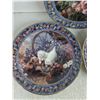 Image 2 : (3) Decorative Cat Themed Plates 8" Diameter
