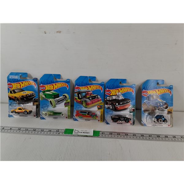 (5) Hot Wheels Model Vehicles, Sealed