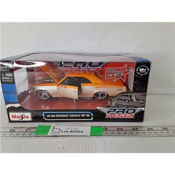 Model 1966 Chevrolet Chevelle SS 396 1:24 Scale, NIB