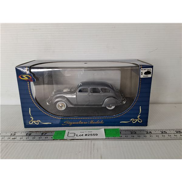 Model 1936 Chrysler Airflow, Approx. 1:32 Scale- NIB