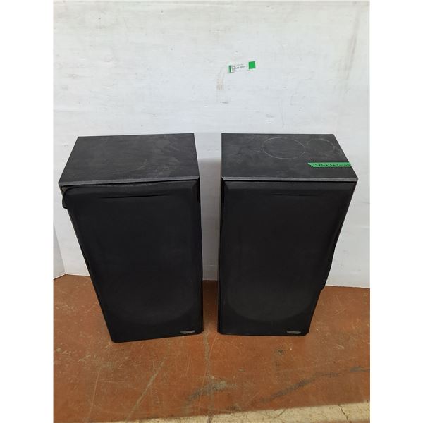 (2) Speakers Untested As-Is No Shipping