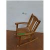 Image 1 : *Small Wooden Rocking Chair No Shipping